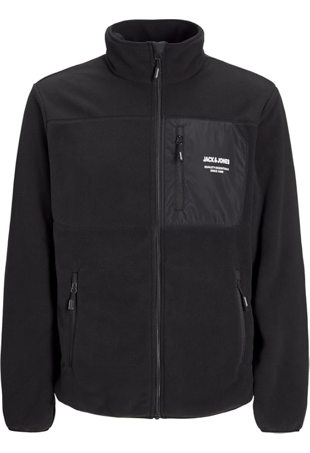 JACK & JONES Jjthatcher Fleece Jacket Men's Jjthatcher Fleece