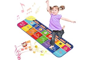 Tragik Toddler Toys Piano Mat for Kids, Musical Instruments, Birthday Gifts for 1-6 Year Old Boys & Girls