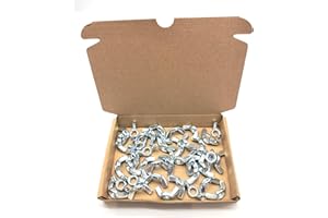 JONES DIY Pack of 40 M10 Wing Nuts | Steel Butterfly Nuts (M10)
