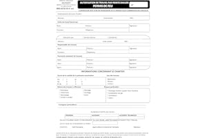 UTTSCHEID Permis de feu - documents réglementaires autocopiants liasses de 2 feuillets X 50