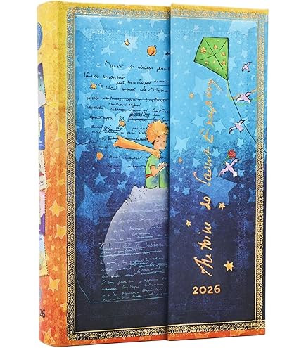Paperblanks 2026 Saint-Exupéry, The Little Prince  Embellished Manuscripts Collecti Paperback 9780349708560