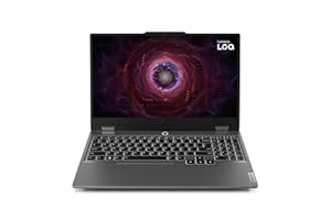 Lenovo LOQ 15AHP9 - Ordinateur Portable Gaming 15.6'' FHD 144Hz (AMD Ryzen 7 8845HS, RAM 16Go, SSD 512Go, NVIDIA GeForce RTX 4060, sans système d'exploitation) Clavier AZERTY Français - Gris