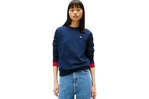 Tommy Jeans Donna Pullover Crew Neck Scollo Rotondo