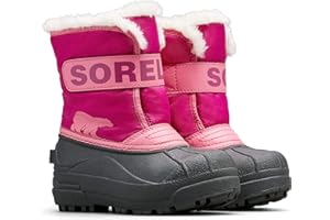 Sorel Snow Commander Boot, Botas de Invierno Unisex niños