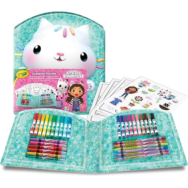 CERDÁ LIFE'S LITTLE MOMENTS Gabby's Dollhouse Cahier magique avec stylo et feuilles réutilisables – Carnet de dessin et d'écriture créative pour filles fans de Gabby's Dollhouse