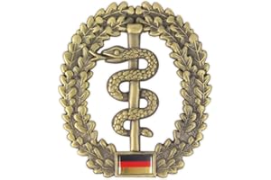 ‎NORMANI Original Bundeswehr Barettabzeichen aus Metall in verschiedenen Sorten zur Auswahl Farbe Sanitäter
