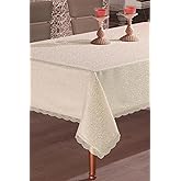 غطاء طاولة دانتيل من DENIZLI DOWRY مقاس 160x220