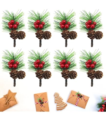 Weihnachtskugeln Rot NAHUAA 10pcs Künstliche 26 Cm Produktbild-Vorschau 9