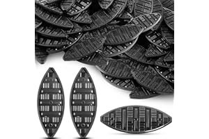 Teenyyou 40 Pcs Biscuit Joiners Plastic Self Clamping and Gripping Plates Biscuit Joiner Tool for Woodworking Composite Deck Fixed Door Frame Furniture Framing