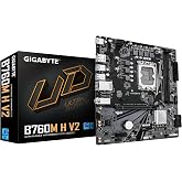 Gigabyte B760M-H-V2 8000Mhz OC DDR5 LGA1700 Anakart