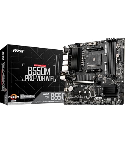 Bundle M.S.I B450M-A PRO MAX II + A.M.D Ryzen 5 3600, Motherboard
