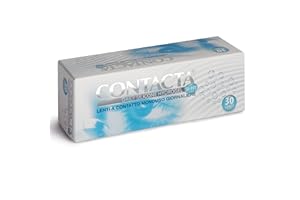 Contacta, Daily Silicone Hydrogel 30, Lenti a Contatto Giornaliere per Miopia, Lenti a Contatto con Silicone Hydrogel Traspiranti e Facili da Applicare, Diottrie -1,25, Confezione da 30 Lenti Monouso