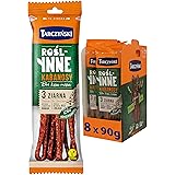 Tarczyński Vegan Kabanos Sausage Seeded 90G (Pack of 8) – 27g of Protein – Free from GMO – Plant Based Snack – Multipack