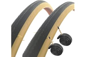 Raleigh CST T1216 Traditional 700 x 25c Road Bike Tyres with Presta Tubes (Pair)