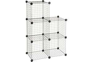 Safco Wire Cubes Storage - Black