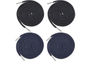 TIAMARAEON Drawstring Cord, 4 Pcs Replacement Drawstring Cord 140 cm Universal Cord with Metal Closure Ends for Sweatpants Hoodies Jackets Sweatshirt Sports Trousers Bag