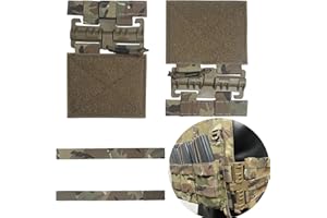 Taktische Weste Schnellverschlusssystem Set,Plattenträger Molle Schnellverschlussschnalle für Nachrüstung JPC CPC NCP XPC Plate Carrier