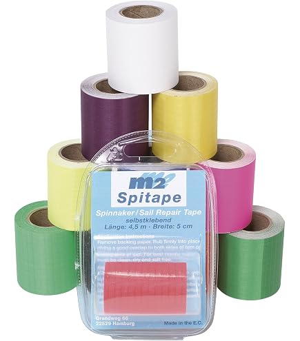 Ascan Reparaturband Für Surfsegel – 3 M X 5 Cm, Transparent, Für Monofilm & Dacron