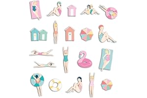 DRAEGER PARIS 1886 Toga CH84 Chipboards Forme Tagliate, Altro, Multicolore, 11 x 14,5 x 1 cm