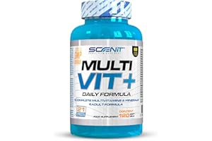 SCENIT REDEFINING YOUR BODY Multivitamines et minéraux - MULTI VIT+ - Multivitamines - Multivitamines homme - Multivitamines femme - vitamines adultes - Multivitamines musculation - multi vitamines (120 gélules)