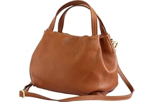 AMBRA MODA AmbraModa sac à main pour femme en cuir, sac porte epaule GL023