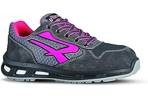 UPOWER Zapatos de seguridad Mujeres U Power VEROK Red Lion S1P SRC, gris rosa., 36 EU