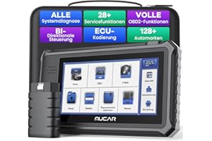 ‎MUCAR MUCAR OBD2 Diagnosegerät Für Alle Fahrzeuge,VO6 Diagnosegerät Auto Mit 28 Servicefunktionen & Alle Systemdiagnosen Für Immer Frei,Auslesegerät Auto Mit Bluetooth