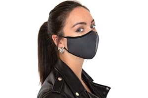 Relaxsan UNIMA [Gris Foncé] – Bande bouche nez très léger filé Dryarn et argent X-Static lavable et réutilisable