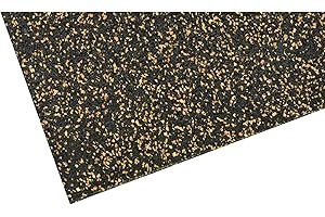 ACERTO Tapis de base pour Appareil de fitness ✓élevée Stabilité✓ Robuste Protection du plancher ✓ Antidérapant Tapis de sol,Multifonction mat Revêtement de sol pour la salle de fitness