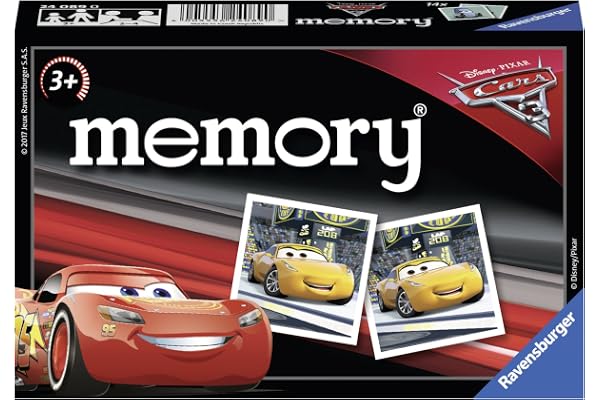 Ravensburger - 24089 - Memory Cars 3 - Disney