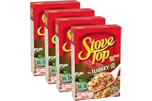 BHARTI BEN Stove Top Stuffing Mix 170g | Multipack (Pack of 4, Turkey)