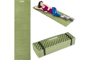 Outtec Tapis de sol pliable - 180 x 57 x 1 cm - Pour extérieur, tente, camping, randonnée, pique-nique, survie