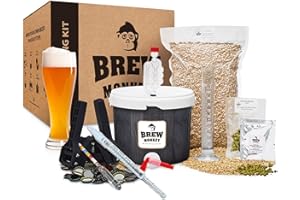 ‎BREW MONKEY Brew Monkey® Bierbrauset Weissbier | Komplett Set 5 Liter Bier | 5,7% Vol. | Bier Brauen in der Küche | Bier Brauen Set zum Selber Brauen | Männergeschenke | Geburtstagsgeschenk für Männer