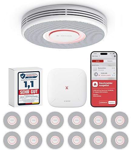 König Design Smoke Detector Magnetic Holder Pack Of 5 Self-Adhesive Magnetic Holder For Smoke Detectors Diameter 70 Mm Quick And Safe Installation Without Drilling Or Screws For All Fire Alarms And - View #12