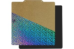 AJOYIB 220 mm Letto di stampa 3D Superficie di costruzione flessibile in PEI e PEY Compatibile con MK2 MK2A Anet A8 A6 Duplicator i3 Artillery Genius