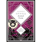 Animal Farm by George Orwell. English Edition: A special edition hardcover embossed with silver foil: 8