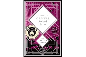 Animal Farm by George Orwell. English Edition: A special edition hardcover embossed with silver foil