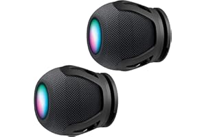 SPORTLINK Soporte Homepod Mini Pared - Soporte Homepod Mini Integrado en la Gestión de Cables Diseño Que Ahorra Espacio Negro-Paquete de 2