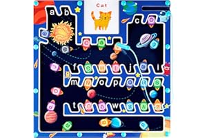 Funsland Magnetyczny labirynt mebli - gra sortująca zabawki Montessori dla dzieci w wieku 3-4, 5-6 lat, dobra motoryka, zabawki, prezenty dla dziewcząt i chłopców