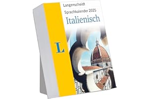 Langenscheidt Sprachkalender Italienisch 2025: Tagesabreißkalender