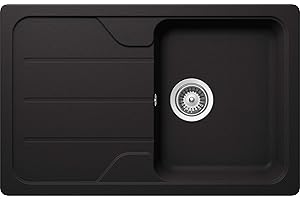 Schock EPUD150AGAS Epure D-150 Évier encastrable avec égouttoir en asphalte