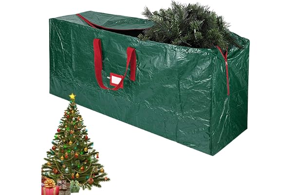 Julgranspåse Bred Öppning, Förvaring Och Organisering Av Dekorationer | Jul Dragkedjeförvaringscontainrar Packning efter jul i vind, garage, lägenhet, vardagsrum