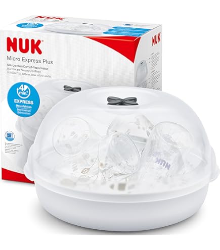 MAM Microwave Steam Steriliser, Comes With 2 X MAM Easy Start Self
