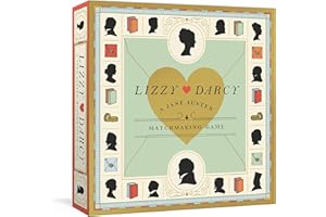 Clarkson Potter Lizzy Loves Darcy: A Jane Austen Matchmaking Game