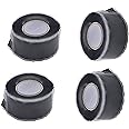TUKA 12m (4x3m) Self Fusing Silicone Tape, Multi-purpose Electrical Tape Repair Tape Sealing Insulation Tape, Silicone Band Amalgamation Rubber Tape, 25mm width, Black color, TKD5042-4x