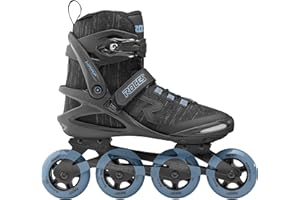 Roces Unisex's Warp Thread Tif Inline Skates, Black-Olive Green, 4