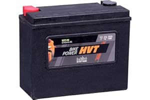 intAct - HVT MOTORRADBATTERIE | Batterie für Motorrad oder Quad. Wartungsfreier & auslaufsicherer Akku. | HVT-06, CTX24HL-BS, 66010-82B, 12V Batterie, 23 AH (c20), 350 A (EN) | Maße: 205x87x162mm