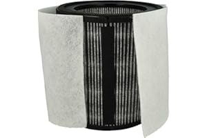 vhbw HEPA Filter H12 kompatibel mit Leifheit/Soehnle Airfresh Clean Connect 500 Luftreiniger - Ersatz-Filter