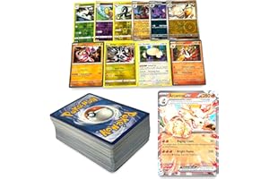 TCS GAMES Premium Card Bundle - 50 Cards Including 10 Holos + 1x Special Rare in Toploader Compatible With Pokemon TCG