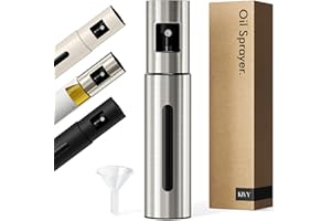 KIVY Opryskiwacz oleju (pojedynczy, szczotkowana stal nierdzewna)